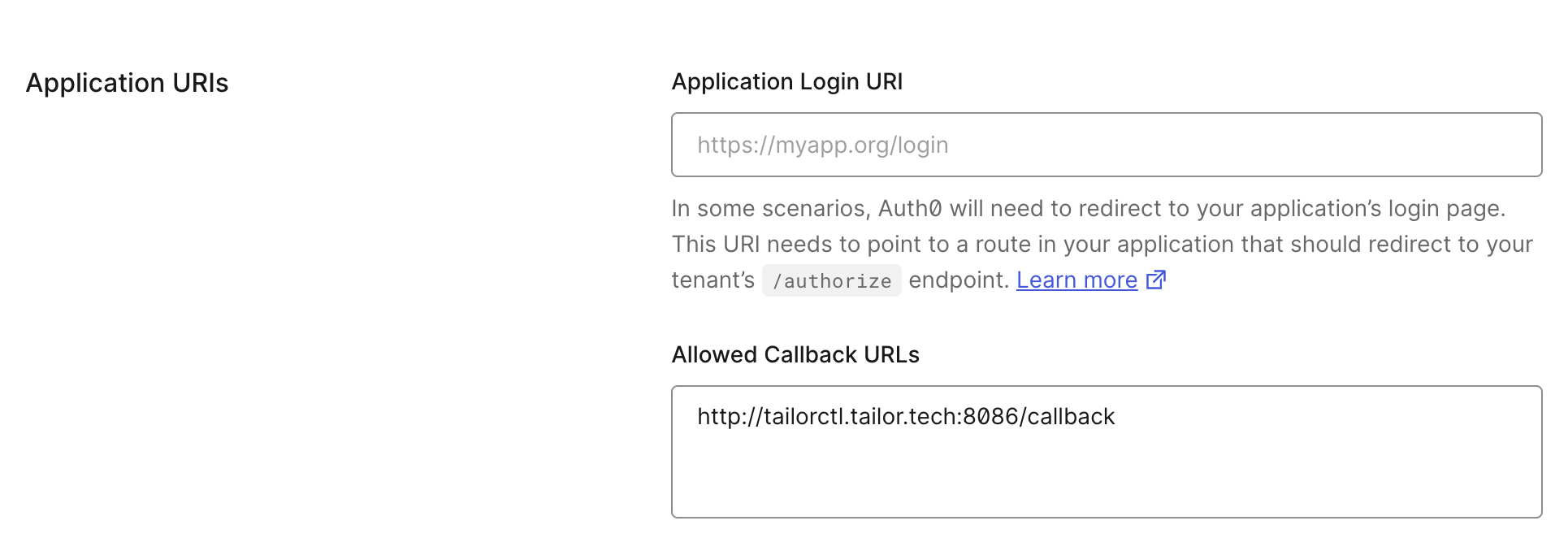 Tutorials – Set up identity provider