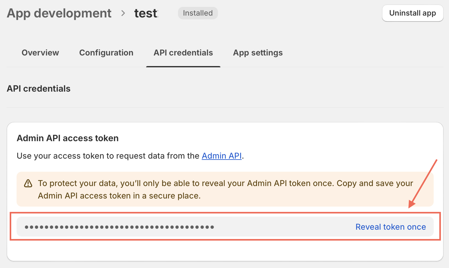 Guide – Shopify API key