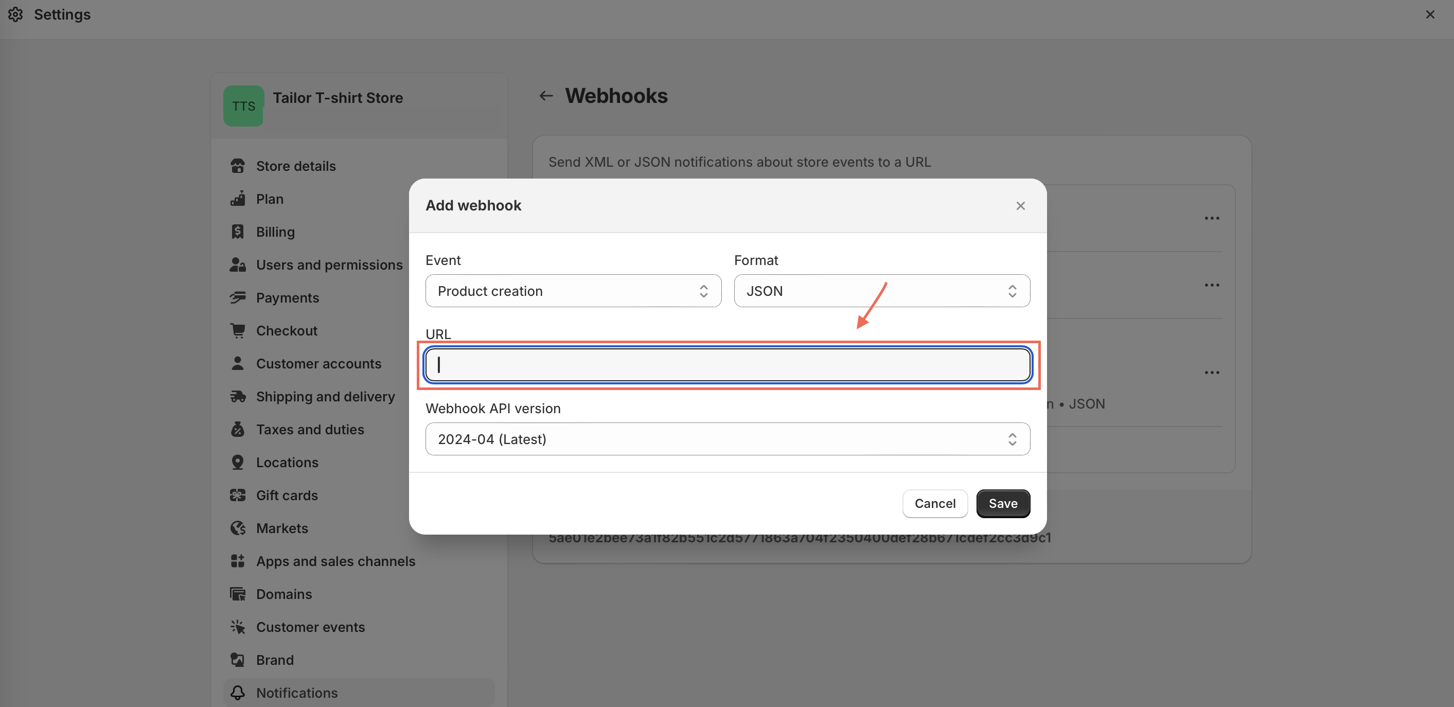 Guide – Shopify notifications