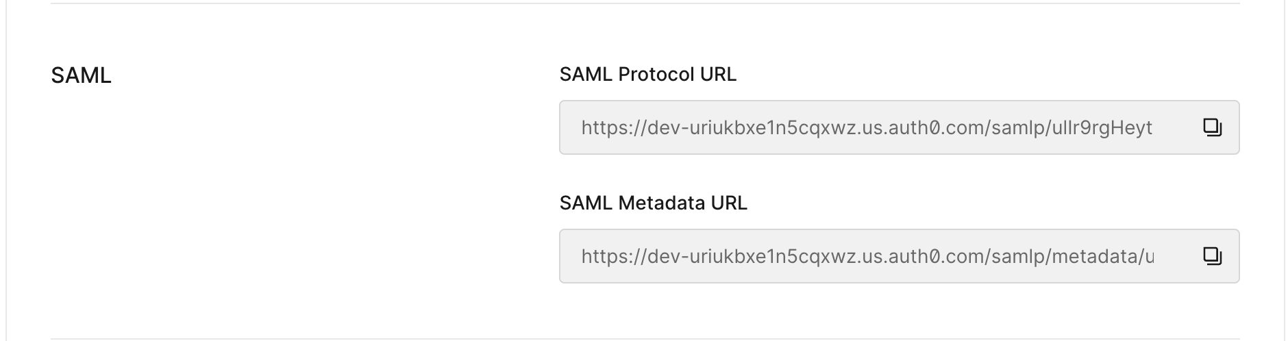 Tutorials – Set up identity provider SAML